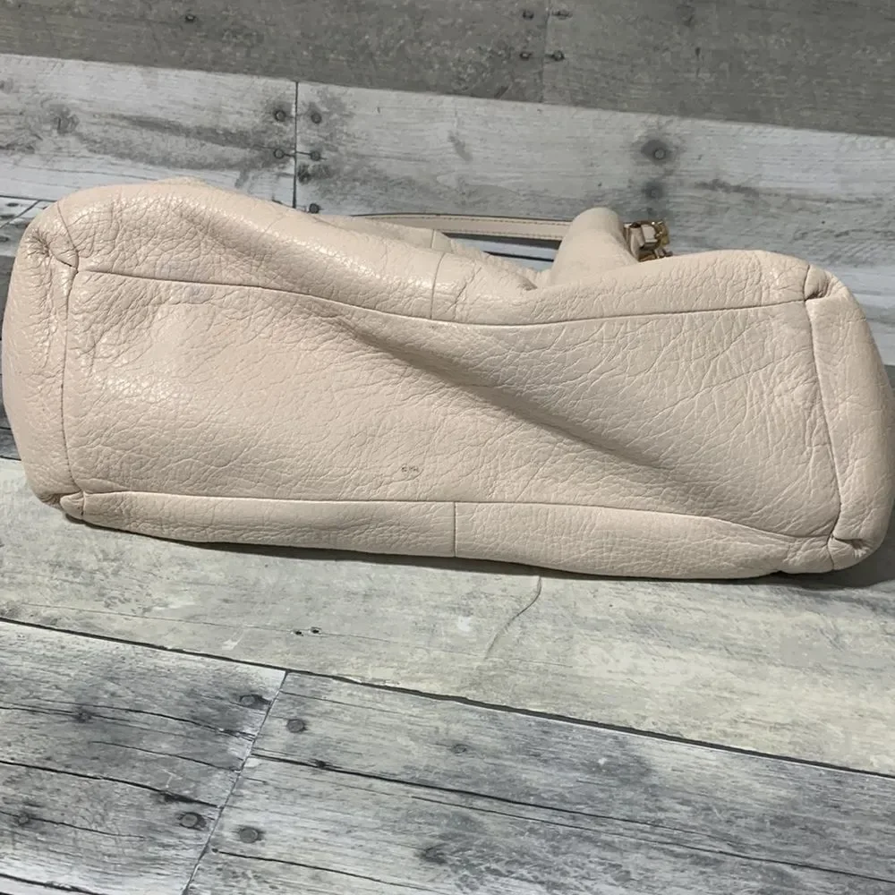 Coach‎ Madison Leather Phoebe Satchel Cream